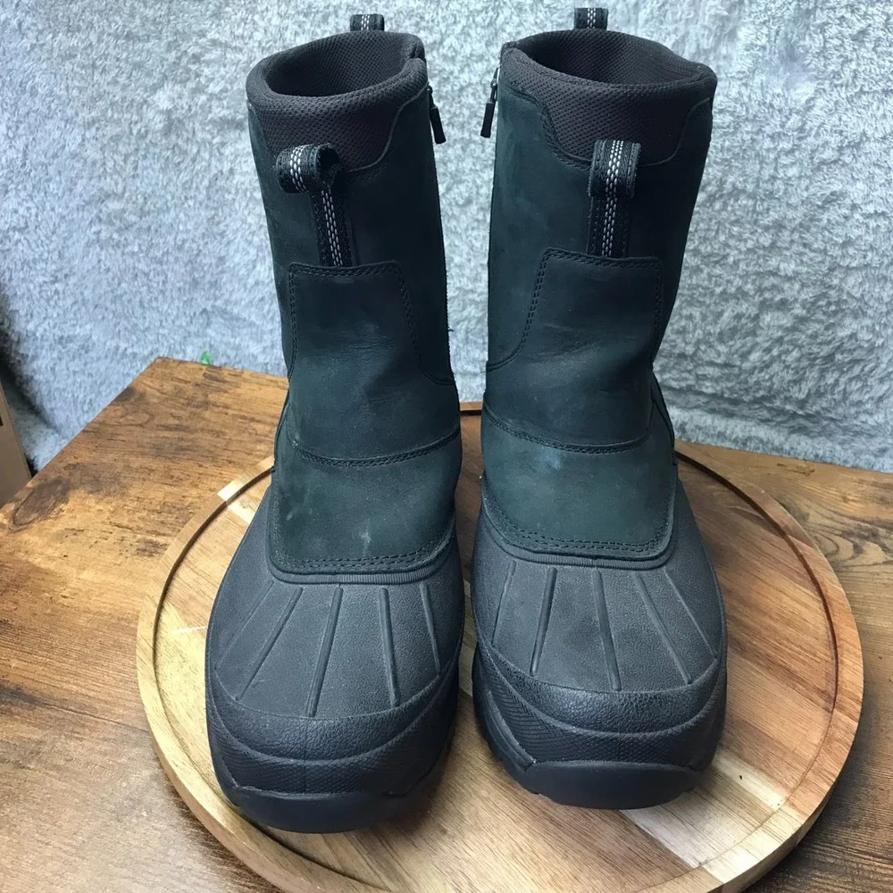 LL Bean Tek 2.5 Storm Chaser 5 Chelsea Boots Mens 10.5 Blk‎ Waterproof Side Zip